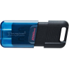 256GB Kingston Technology DataTraveler 80 USB3.2 Type-C Flash Drive - Black, Blue