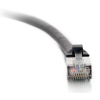 25FT C2G RJ-45 Male To RJ-45 Male Cat6 Snagless Shielded Ethernet Patch Cable - Black 