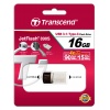 16GB Transcend JetFlash 890S OTG Flash Drive with USB3.1 and USB Type-C Connectors Image