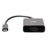 C2G USB Type C Male To 4K HDMI Female Video Adapter - Black