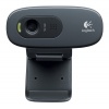 Logitech C270 USB2.0 1280 x 720 Pixels Webcam - Black Image