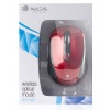 NGS 2.4Ghz Wireless Optical Mouse 3 Buttons, NGS Haze Red Image