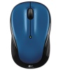 Logitech M325 Optical Wireless Mouse - Black, Blue Image