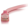 25FT C2G Cat6 RJ-45 Male To RJ-45 Male Snagless Unshielded Ethernet Network Patch Cable - Pink  Image