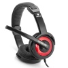 NGS USB Gaming Headphones with Microphone - Black/Red  Image