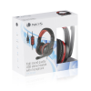 NGS USB Stereo Headphones with Microphone Black/Red Image