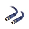 C2G 12ft Velocity S-Video Cable - Blue Image