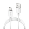 NGS Zyro, 15W USB-a to USB-C Fast Charging 1m Cable, White