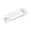 64GB Transcend JetDrive Go 300S - OTG Flash Drive for iOS Devices (iPad, iPhone & iPod) - Silver Image
