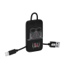 Star Wars TLJ Darth Vader KeyLine Lightning Cable 22cm Image