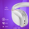NGS Artica Wrath Wireless BT Headphones - White Image