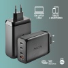 NGS Bud 240W USB-C + USB-A Power Adapter for Phones, Tablets and Laptops, EU Only Image