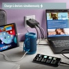 NGS Bud 240W USB-C + USB-A Power Adapter for Phones, Tablets and Laptops, EU Only Image