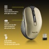 NGS EVO Rust Gold, Wireless Rechargeable Silent Mouse, Gold Image