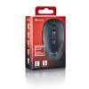 NGS EVO Rust Black, Wireless Rechargeable Silent Mouse, Black Image