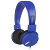 NGS Blue Groove - Foldable DJ Headphones with Built-in Microphone Image