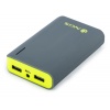 NGS PowerPump 6600mAh Power Bank 2x USB Output (1x5V/1A & 1x5V/2A) - Lemon Image