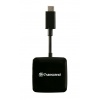 Transcend RDC2 USB3.0 (3.1 Gen 1) Type-C Smart Card Reader - microSD, SD, USB Slots Image