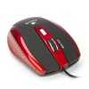 NGS Tick Wired Optical Gaming Mouse, 5 Buttons + Scroll Wheel - Red Image