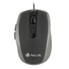 NGS Tick Wired Optical Gaming Mouse, 5 Buttons + Scroll Wheel - Silver Image