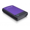 4TB Transcend StoreJet 25H3 2.5-inch USB3.0 Portable Hard Drive - Purple Image