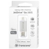 64GB Transcend JetDrive Go 300S - OTG Flash Drive for iOS Devices (iPad, iPhone & iPod) - Silver Image