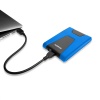 2TB AData Blue/Black HD650 DashDrive USB3.0 Portable Hard Drive Image