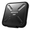 512GB AData SD700 External Portable SSD - USB3.1 Interface - Black Image