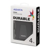 4TB AData Black HD650 Durable USB3.1 Portable Hard Drive Image