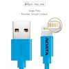 AData 100cm Lightning USB Cable for Apple iPhone / iPad - Blue Image