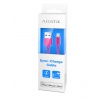 AData 100cm Lightning USB Cable for Apple iPhone / iPad - Pink Image