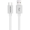 AData USB-C to USB 2.0 (Type A) 1 m Cable - Silver Image