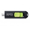 64GB AData USB3.2 UC300 Type-C USB Flash Drive Black/Green Image