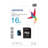 16GB AData Premier microSDHC UHS-1 CL10 A1 Memory Card w/SD adapter Image