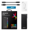 AData EC700G M.2 SATA/PCIe SSD Enclosure USB3.2 Type-C With RGB Lighting Image