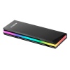 AData EC700G M.2 SATA/PCIe SSD Enclosure USB3.2 Type-C With RGB Lighting Image