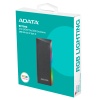 AData EC700G M.2 SATA/PCIe SSD Enclosure USB3.2 Type-C With RGB Lighting Image