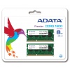 8GB AData DDR3 1600MHz SO-DIMM PC3-12800 CL11 Laptop Memory Kit (2x 4GB) Image