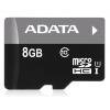 8GB A-Data Turbo microSDHC UHS-1 CL10 Memory Card w/SD adapter Image