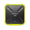 256GB AData SD700 Durable External SSD - USB3.1 Interface - Black/Yellow Image