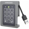 2TB Apricorn Aegis Padlock USB3.0 External Solid State Drive - Black Image