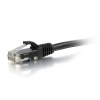 C2G Cat5E 10ft Snagless Unshielded Network Patch Cable - Black Image