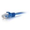 C2G Cat6 75ft Snagless Patch Networking Cable - Blue Image