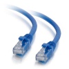 C2G Cat5E 350MHz Snagless Patch Cable 3 Meter Networking Cable Blue Image