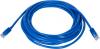 Cat5e Snagless UTP Network Patch cable (Blue) 5m Value Range Image