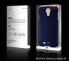 iShell Navy Blue Classic Snap-On Case + Screen Protector for Samsung Galaxy S4 Image