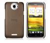 iShell Frosted Black Snap-On Case + Screen Protector for HTC One X Image