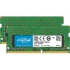 64GB Crucial DDR4 SO-DIMM 2666MHz PC4-21300 CL19 1.2V Dual Channel Laptop Kit (2 x 32GB) Image