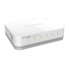 D-Link 5-Port GO-SW-5G Unmanaged Switch (10,100,1000) - White Image