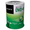 Sony DVD+R 4.7GB 16X 120min 100-Pack Spindle Image